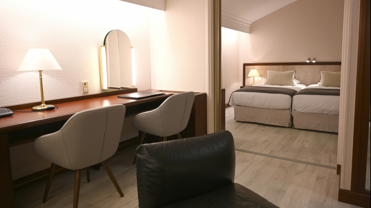 Hotel Le Rempart Chambre traditionnelle familiale Hotel Le Rempart Chambre traditionnelle familiale